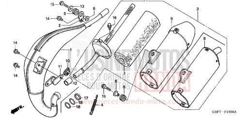 CHAMBRE D'EXPANSION CR85RB6 de 2006